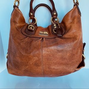 Coach Brown Leather Bag